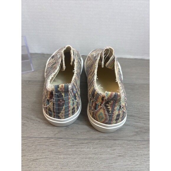 Corky's Babalu Woman’s Tennis Shoes Size 8 Slip On  Aztec Boho No Lace Style - Picture 5 of 11
